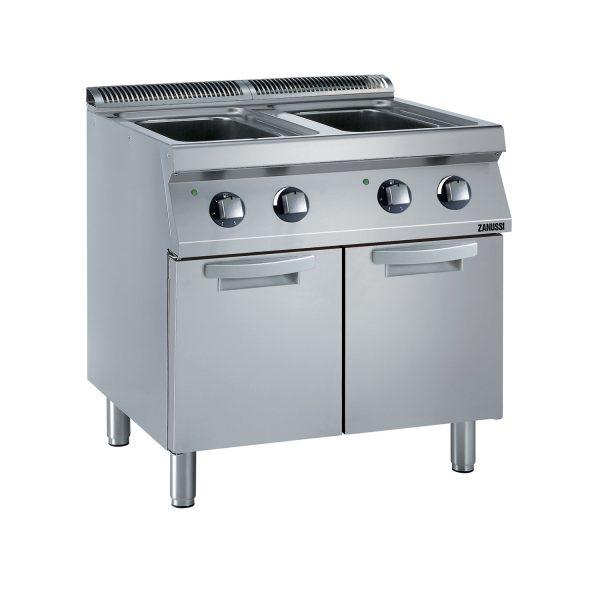 Electric 800mm Twin Well 2 x 24.5L Freestanding Pasta Cooker